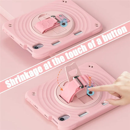 For iPad mini (2024) / (2021) Case Kickstand PC + Silicone + TPU Tablet Cover