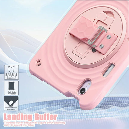 For iPad mini (2024) / (2021) Case Kickstand PC + Silicone + TPU Tablet Cover