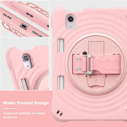 For iPad mini (2024) / (2021) Case Kickstand PC + Silicone + TPU Tablet Cover