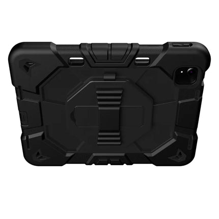 Tablet Case For iPad Air (2022) / (2020) / iPad Pro 11 (2022) / (2021) / (2020) / (2018) PC + Silicone Cover with Kickstand Wrist Strap