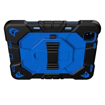 Tablet Case For iPad Air (2022) / (2020) / iPad Pro 11 (2022) / (2021) / (2020) / (2018) PC + Silicone Cover with Kickstand Wrist Strap