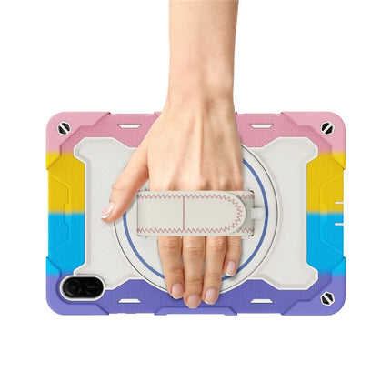 For Honor Pad X9  /  X8a Case Kickstand Hand Strap PC + Silicone Tablet Cover