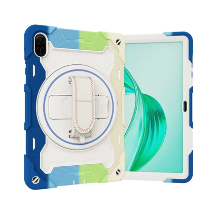 For Honor Pad X9  /  X8a Case Kickstand Hand Strap PC + Silicone Tablet Cover