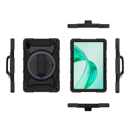 For Honor Pad X9  /  X8a Case Kickstand Hand Strap PC + Silicone Tablet Cover