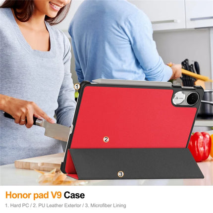 For Honor Pad V9 Case Anti-Drop Leather Stand Tablet Cover