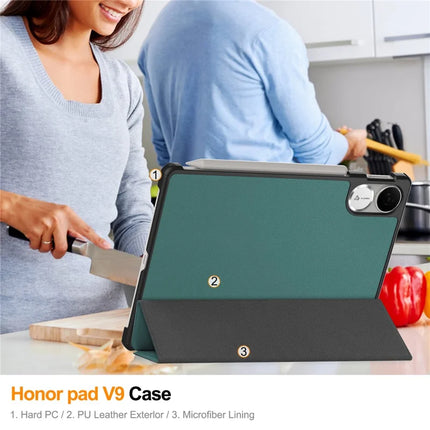 For Honor Pad V9 Case Anti-Drop Leather Stand Tablet Cover