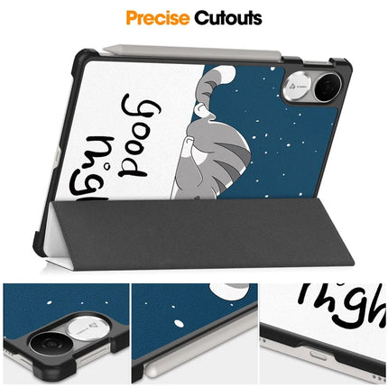 For Honor Pad V9 Case Pattern Print Leather Stand Tablet Cover
