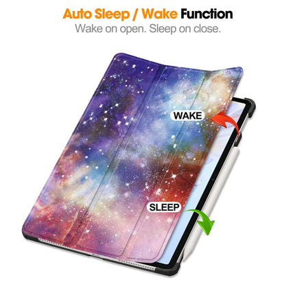 For Honor Pad V9 Case Pattern Print Leather Stand Tablet Cover
