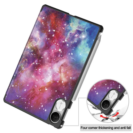 For Honor Pad V9 Case Pattern Print Leather Stand Tablet Cover