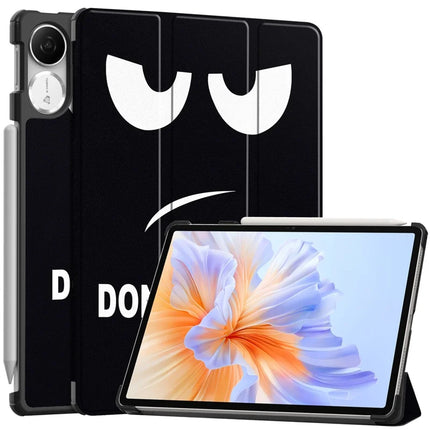 For Honor Pad V9 Case Pattern Print Leather Stand Tablet Cover - Don't Touch Me