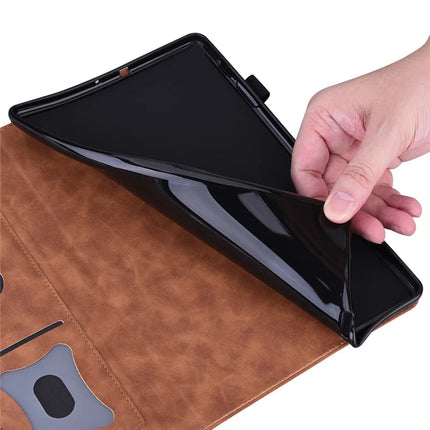 For Honor Pad V9 Case PU Leather Protective Folio Tablet Cover with Card Holder