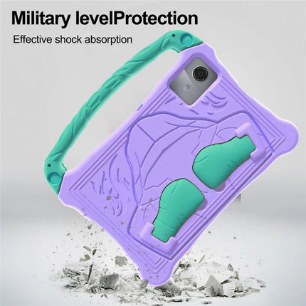 For Lenovo Tab M11  /  Xiaoxin Pad 11 2024 Case Boxing Style EVA Tablet Cover with Handle Kickstand