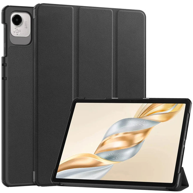 For Honor Pad X9 Pro Case Anti-Drop Leather Stand Tablet Cover - Black