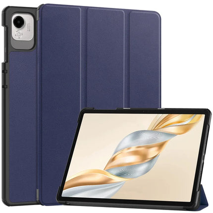 For Honor Pad X9 Pro Case Anti-Drop Leather Stand Tablet Cover - Dark Blue
