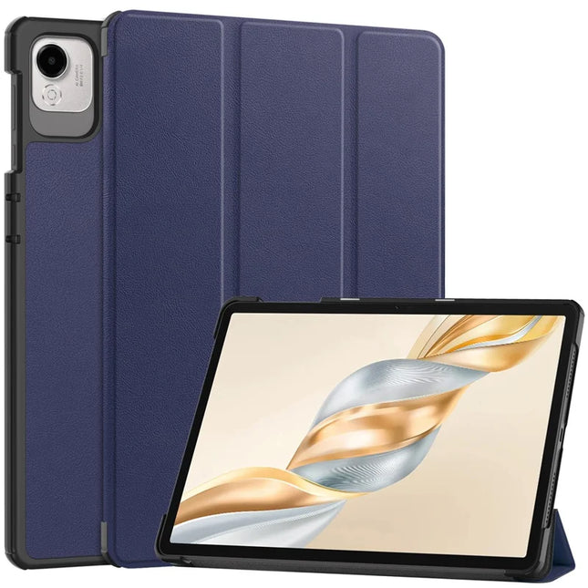 For Honor Pad X9 Pro Case Anti-Drop Leather Stand Tablet Cover - Dark Blue
