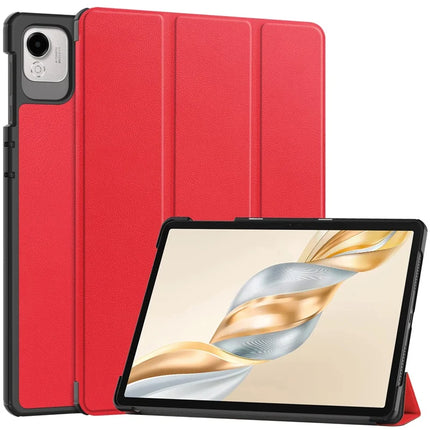 For Honor Pad X9 Pro Case Anti-Drop Leather Stand Tablet Cover - Red