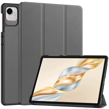 For Honor Pad X9 Pro Case Anti-Drop Leather Stand Tablet Cover - Grey