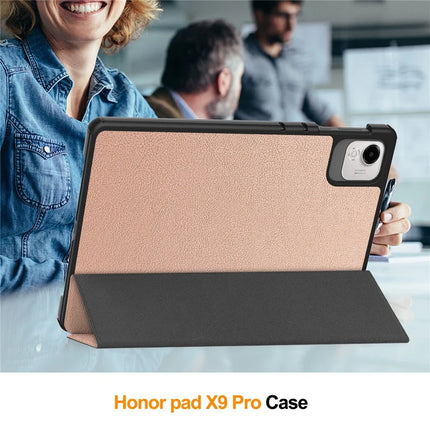 For Honor Pad X9 Pro Case Anti-Drop Leather Stand Tablet Cover