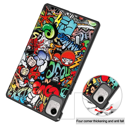 For Honor Pad X9 Pro Case Pattern Print Leather Stand Tablet Cover