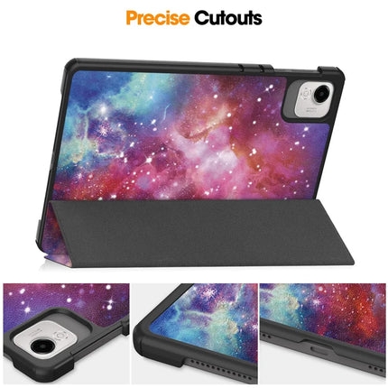 For Honor Pad X9 Pro Case Pattern Print Leather Stand Tablet Cover