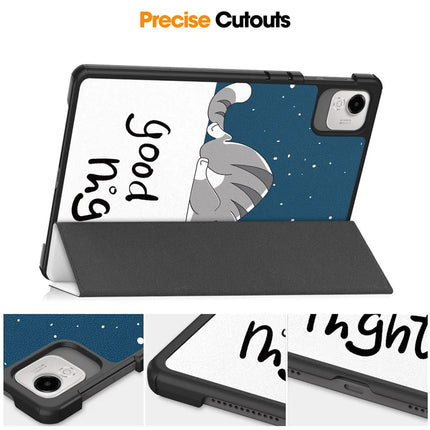 For Honor Pad X9 Pro Case Pattern Print Leather Stand Tablet Cover