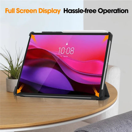 For Lenovo Yoga Tab Plus Case Anti-Drop Leather Stand Tablet Cover
