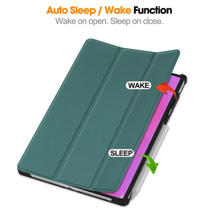 For Lenovo Yoga Tab Plus Case Anti-Drop Leather Stand Tablet Cover