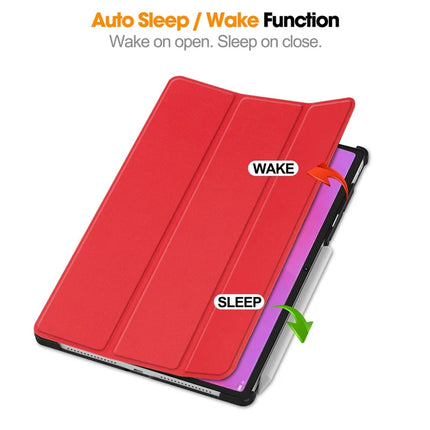 For Lenovo Yoga Tab Plus Case Anti-Drop Leather Stand Tablet Cover