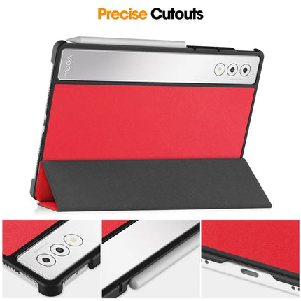 For Lenovo Yoga Tab Plus Case Anti-Drop Leather Stand Tablet Cover