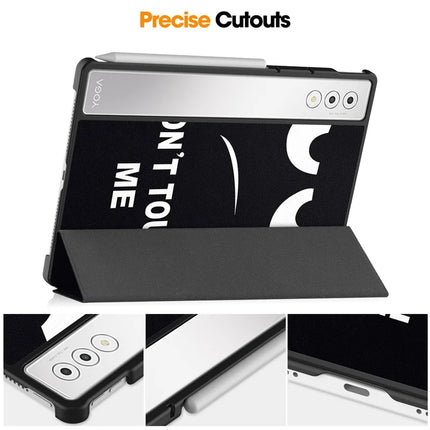 For Lenovo Yoga Tab Plus Case Pattern Print Leather Stand Tablet Cover