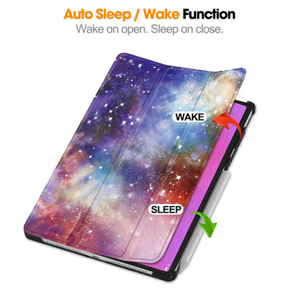 For Lenovo Yoga Tab Plus Case Pattern Print Leather Stand Tablet Cover