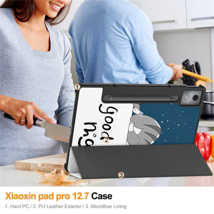 For Lenovo Idea Tab Pro Case Pattern Print Leather Stand Tablet Cover