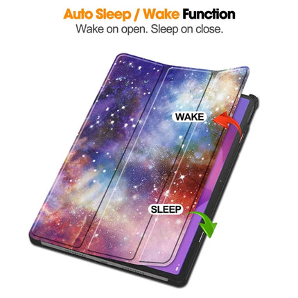 For Lenovo Idea Tab Pro Case Pattern Print Leather Stand Tablet Cover