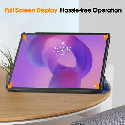 For Lenovo Idea Tab Pro Case Pattern Print Leather Stand Tablet Cover