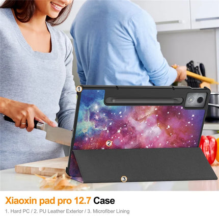 For Lenovo Idea Tab Pro Case Pattern Print Leather Stand Tablet Cover