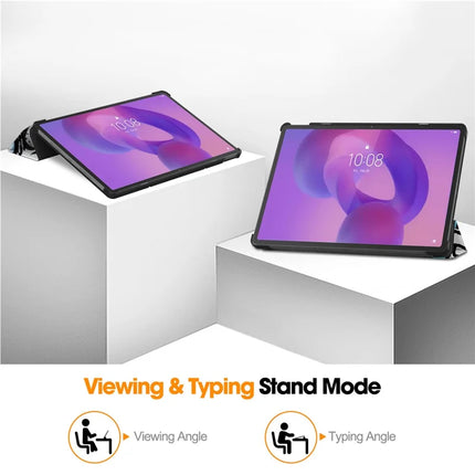 For Lenovo Idea Tab Pro Case Pattern Print Leather Stand Tablet Cover