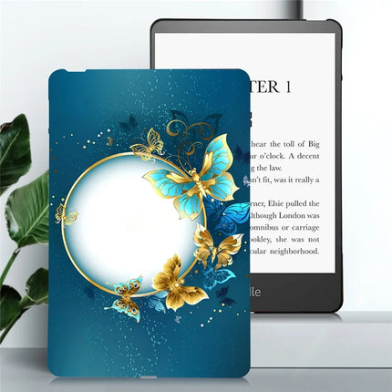 For Amazon Kindle Paperwhite (2024) TPU Case Pattern Printing Slim Tablet Protective Cover