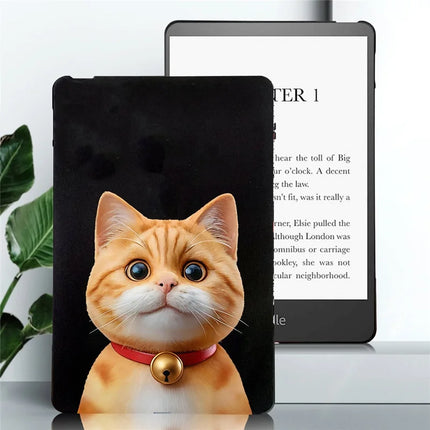 For Amazon Kindle Paperwhite (2024) Case Pattern Printing Slim TPU Tablet Protective Cover