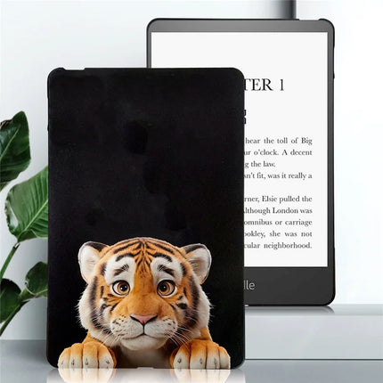 For Amazon Kindle Paperwhite (2024) Case Pattern Printing Slim TPU Tablet Protective Cover