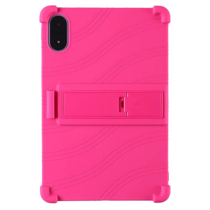 For Honor Pad 9 Pro / Pad V8 Pro Silicone Case with Kickstand Rugged Protective Cover