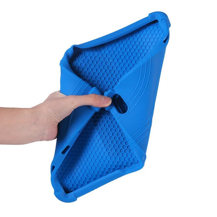 For iPad Air 11 (2024) Silicone Case with Kickstand Rugged Protective Cover