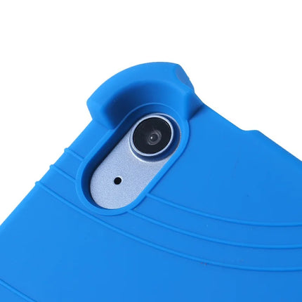 For iPad Air 11 (2024) Silicone Case with Kickstand Rugged Protective Cover