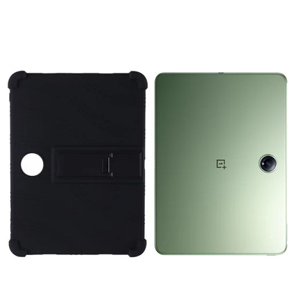 For Oppo Pad 3 / OnePlus Pad Pro Silicone Case with Kickstand Rugged Protective Cover
