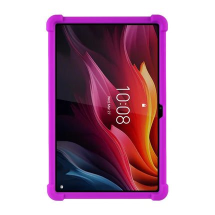 For Lenovo Tab K11 Plus Silicone Case with Kickstand Rugged Protective Cover