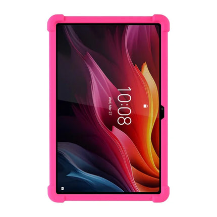 For Lenovo Tab K11 Plus Silicone Case with Kickstand Rugged Protective Cover