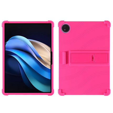 For Huawei MatePad Pro 13.2 Silicone Case with Kickstand Rugged Protective Cover - Rose