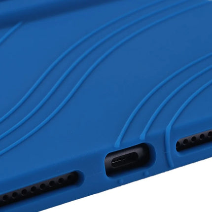 For Realme Pad 2 Lite Silicone Case with Kickstand Rugged Protective Cover
