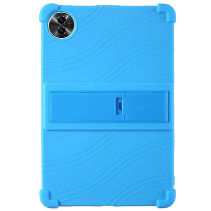 For Realme Pad 2 Lite Silicone Case with Kickstand Rugged Protective Cover