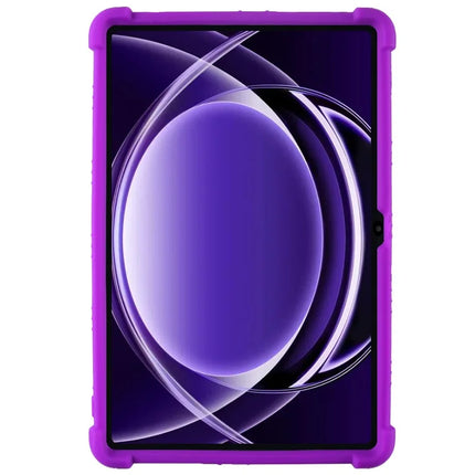 For Realme Pad 2 Lite Silicone Case with Kickstand Rugged Protective Cover