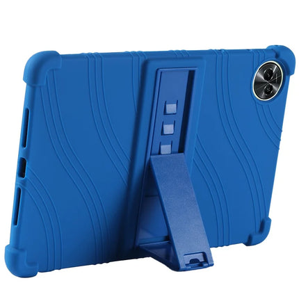 For Realme Pad 2 Lite Silicone Case with Kickstand Rugged Protective Cover